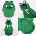 Cute Winter Dog Hoodie