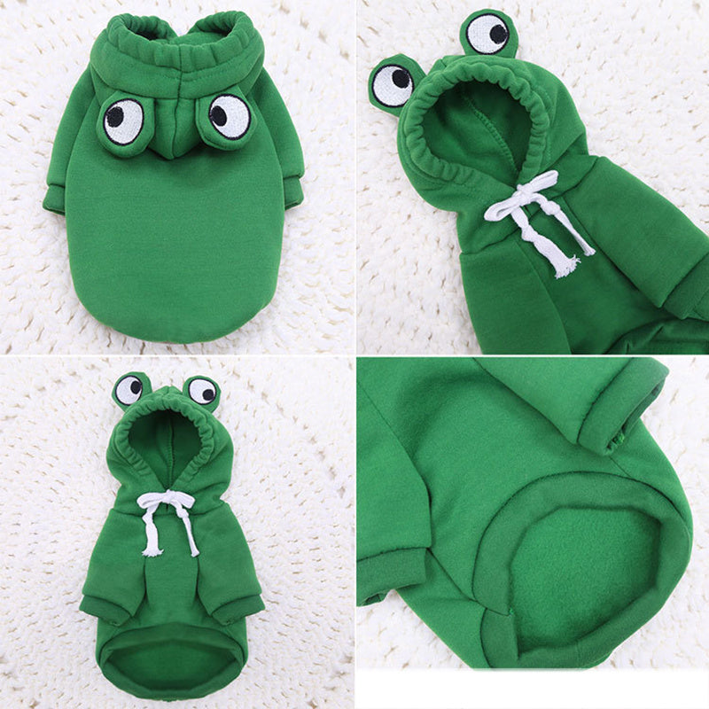 Cute Winter Dog Hoodie