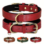 Luxurious Leather Dog Collar