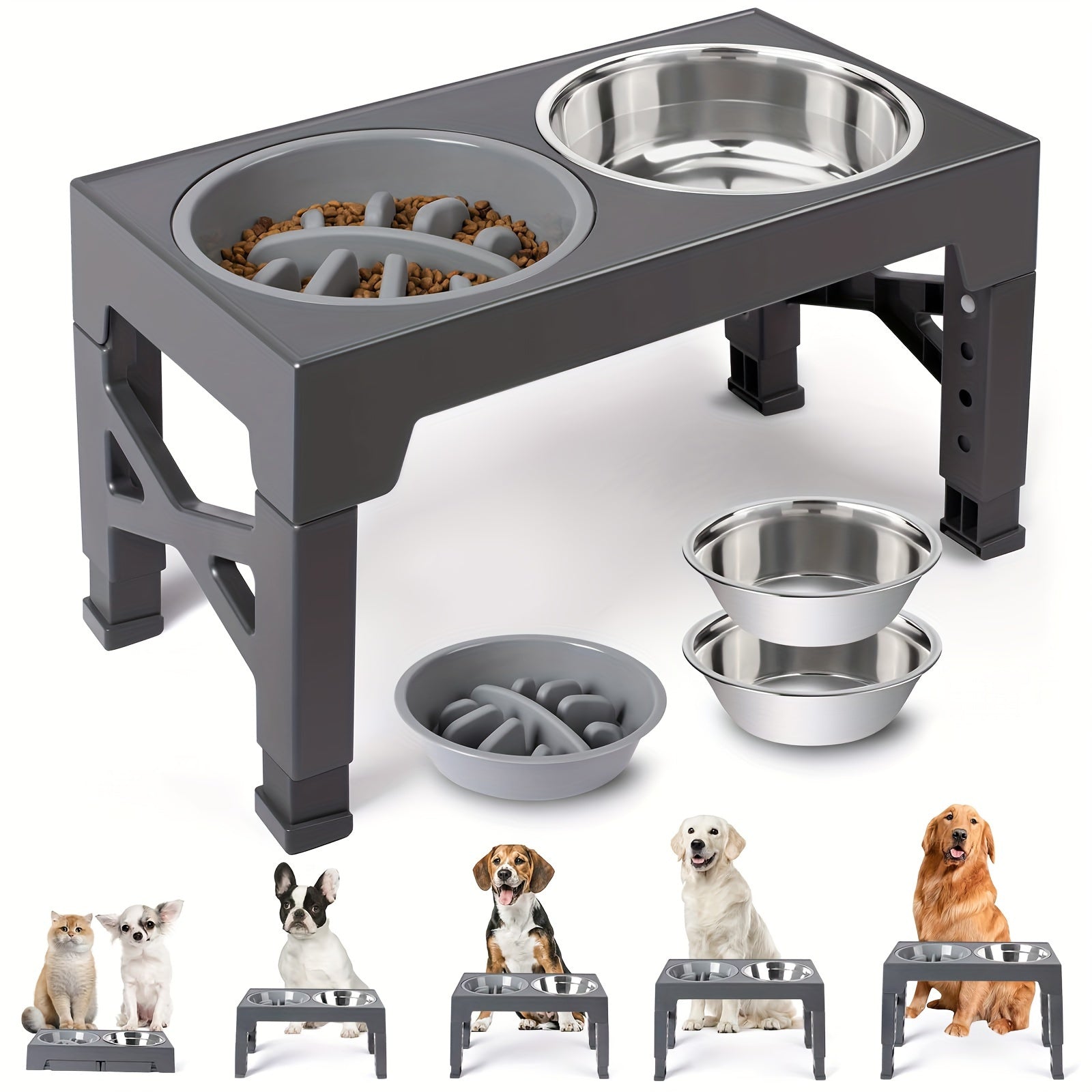 Raised Dog Food Bowls