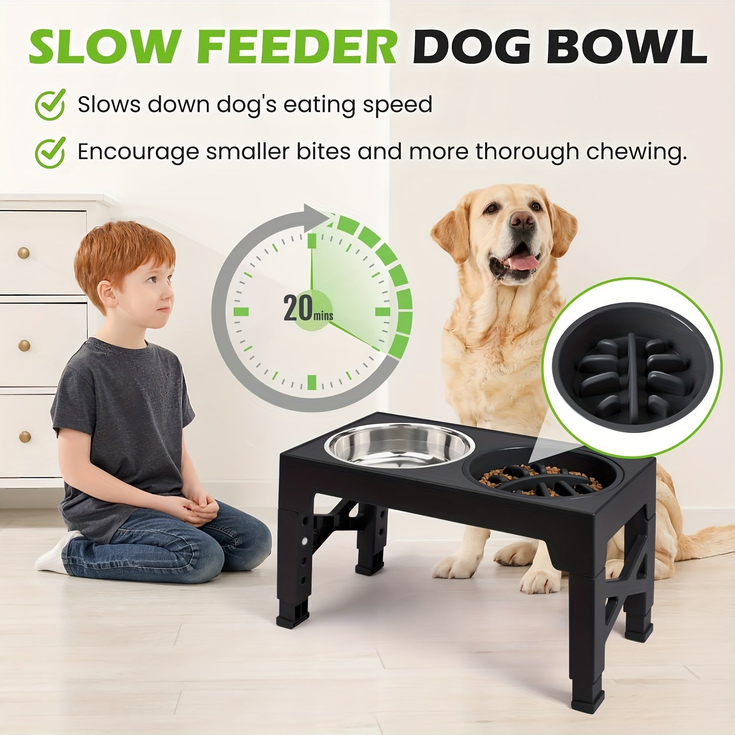 Raised Dog Food Bowls