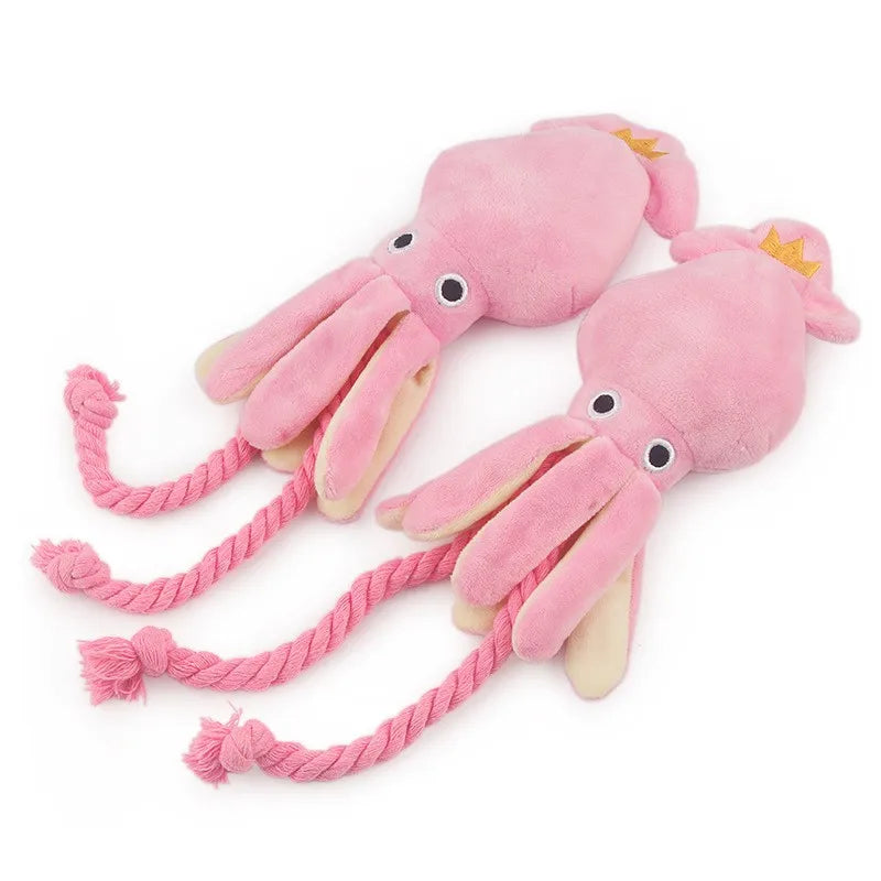 Squid Puppy Chew Toy