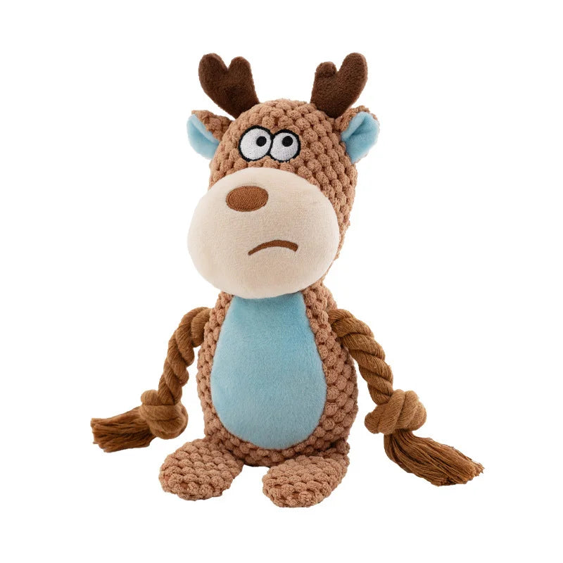 Animal Plush Rope Toy