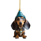 Christmas Sausage Dog Tree Ornaments
