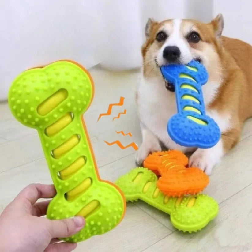 Rubber Dog Bone