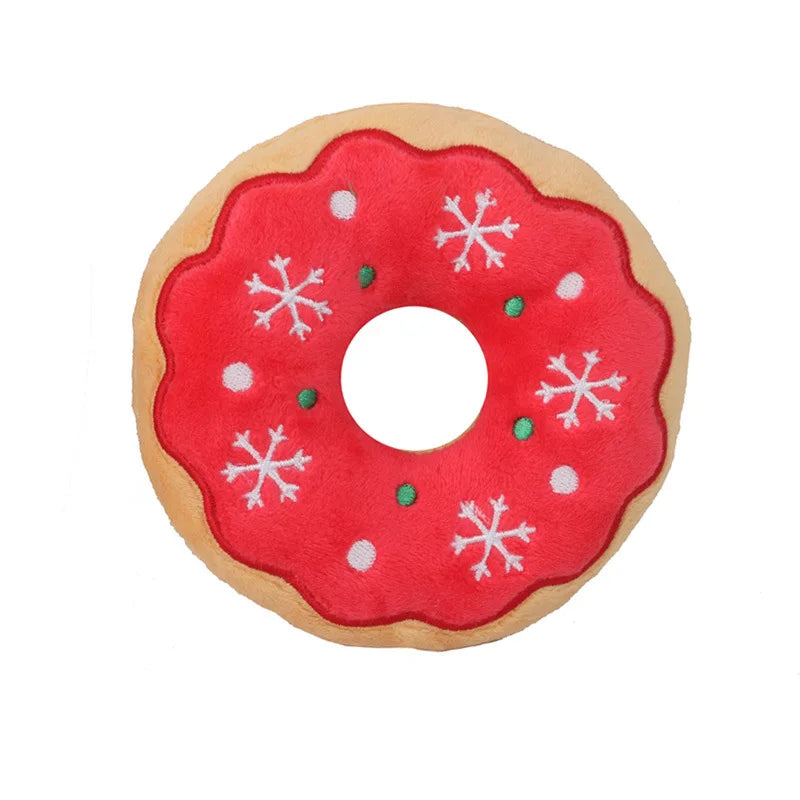 Plush Christmas Dog Toy