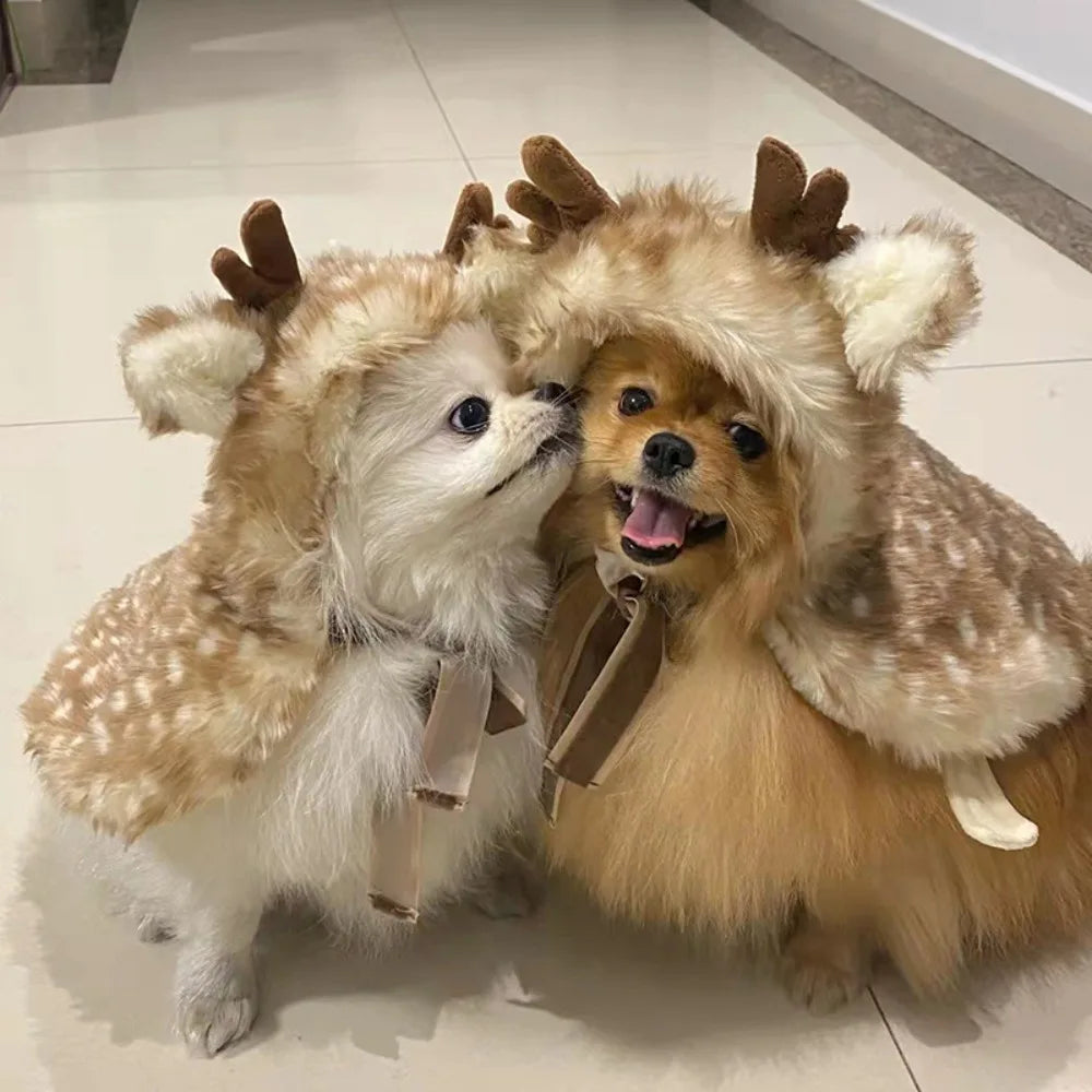 Christmas Reindeer Dog Coat