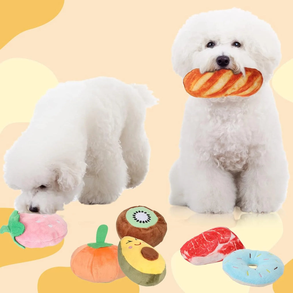 100Pcs Soft Dog Toy Bundle