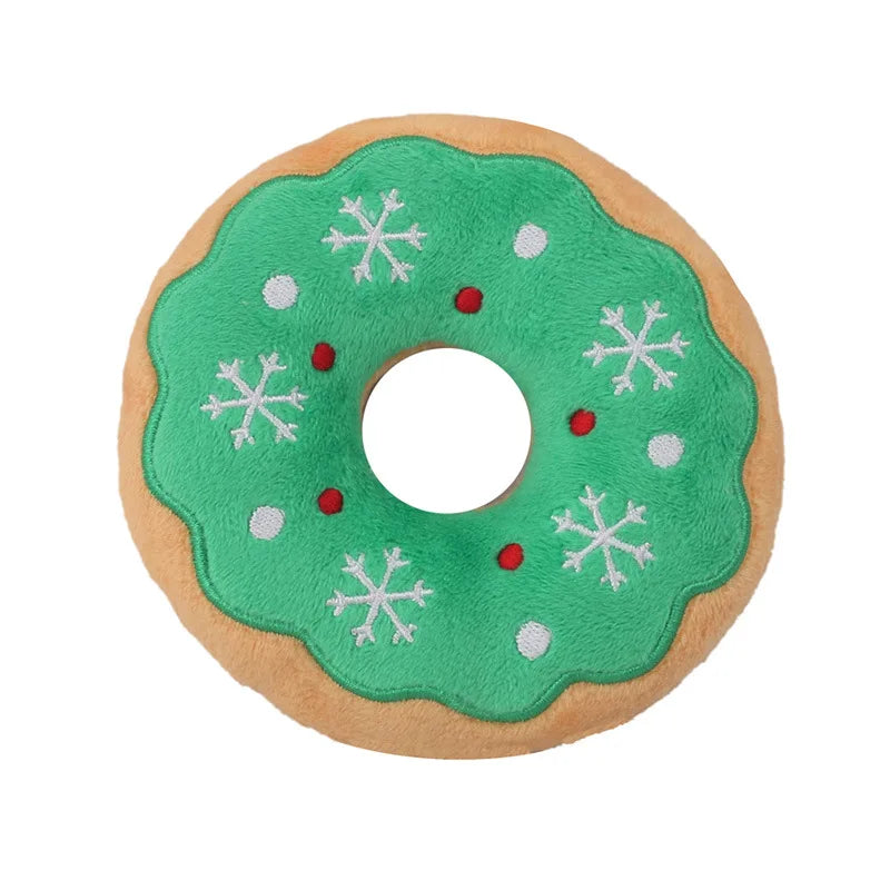 Plush Christmas Dog Toy