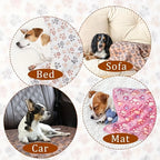 Paw Print Blanket Puppy Blanket