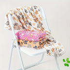 Paw Print Blanket Puppy Blanket