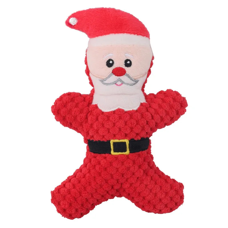 Plush Christmas Dog Toy