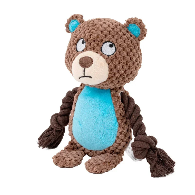 Animal Plush Rope Toy