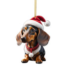 Christmas Sausage Dog Tree Ornaments
