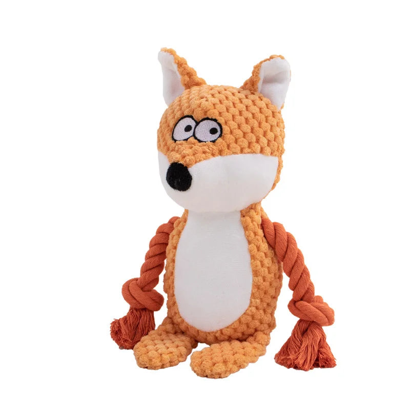 Animal Plush Rope Toy