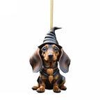 Christmas Sausage Dog Tree Ornaments