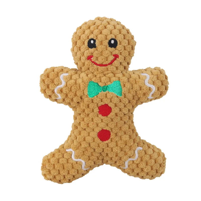 Plush Christmas Dog Toy