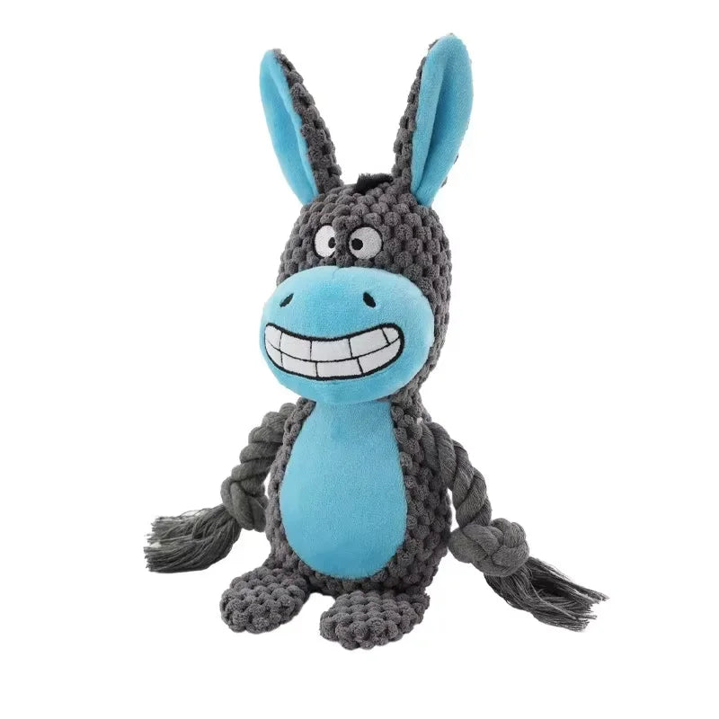 Animal Plush Rope Toy