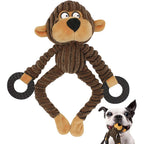 Squeaky Monkey Interactive Dog Toy