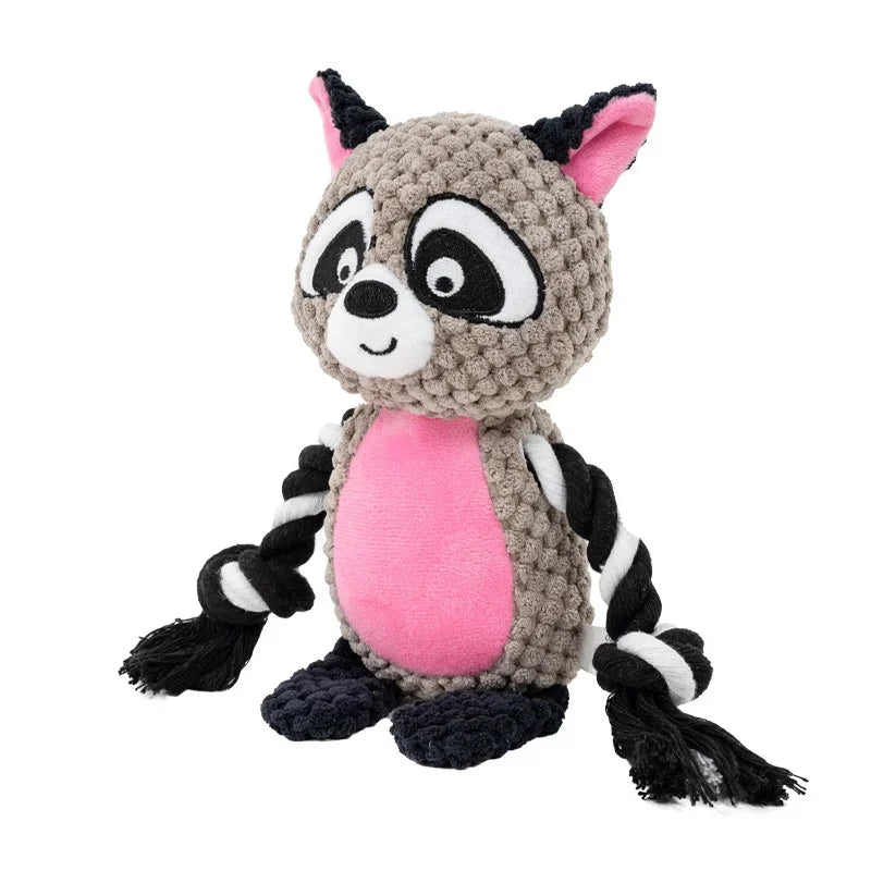 Animal Plush Rope Toy
