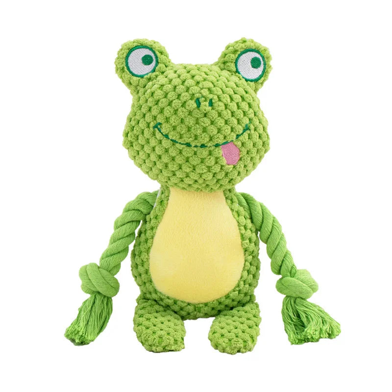 Animal Plush Rope Toy