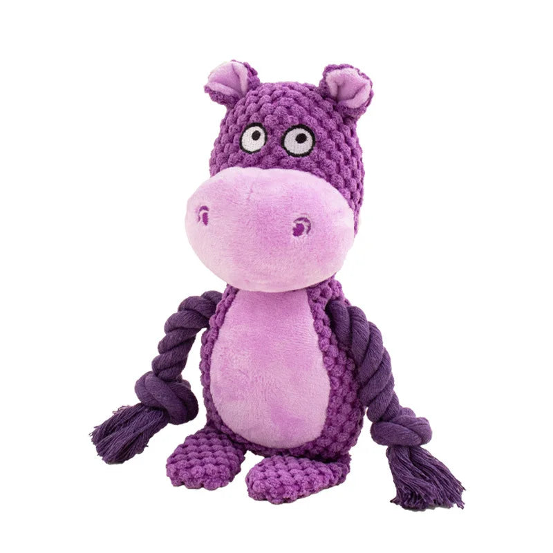 Animal Plush Rope Toy